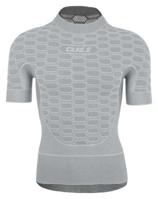Q36.5 Base Layer 2 Short Sleeve Under Shirt Grey