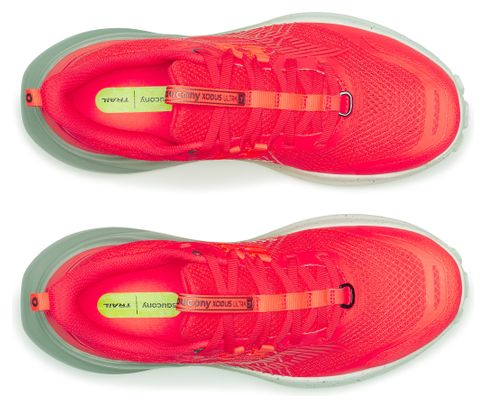 Saucony Xodus Ultra 4 Trail-Laufschuhe für Damen, rot