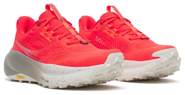 Saucony Xodus Ultra 4 Trail-Laufschuhe für Damen, rot