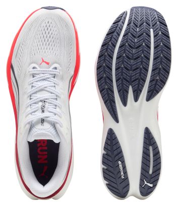 Chaussures Running Puma x Hyrox Velocity Nitro 5 Blanc/Rouge Homme