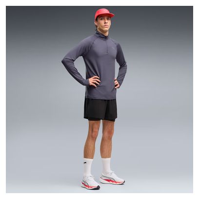 Chaussures Running Puma x Hyrox Velocity Nitro 5 Blanc/Rouge Homme
