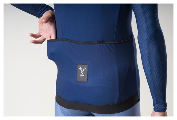 Maillot Manches Longues mi-saison LeBram Turini Bleu Marine
