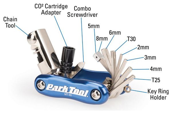 Multi Outils haute qualité Park Tool MT-40