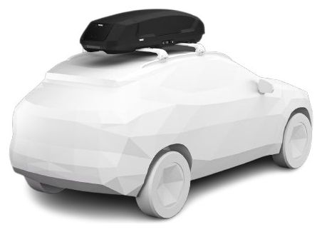 Coffre de Toit Thule Force 3 Taille L Sport (300 L) Noir Mat