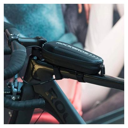 Sacoche de cadre de vélo étanche Rockbros - Noir