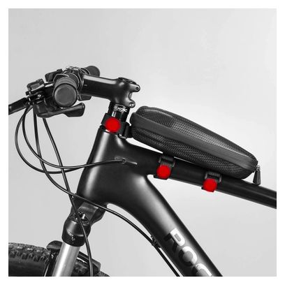 Sacoche de cadre de vélo étanche Rockbros - Noir