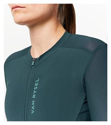 Kurzarm Trikot Van Rysel Racer 2 Grün Unisex