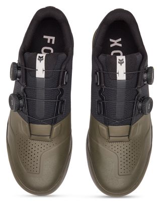 Chaussures Pédales Plates Fox Union Boa Flat Khaki