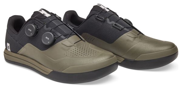 Chaussures Pédales Plates Fox Union Boa Flat Khaki