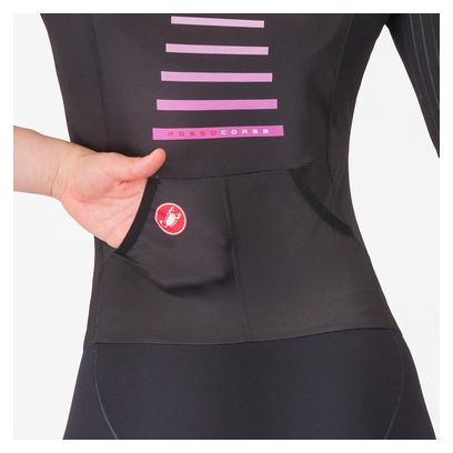 Combinaison Trifonction Castelli Free Sanremo 3 Topspeed 3 Femme MC Noir