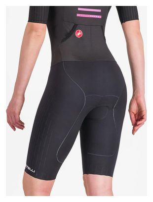 Combinaison Trifonction Castelli Free Sanremo 3 Topspeed 3 Femme MC Noir