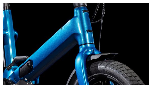 Vélo Pliant Électrique Cube Fold Hybrid Comfort 500 Shimano Nexus 5V 500 Wh 20'' Bleu Electric 2025