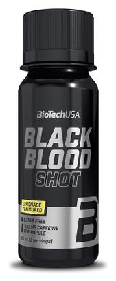 Boîte Black Blood Shot (20x60ml) - Biotech Usa - Limonade - Shooters énergétiques