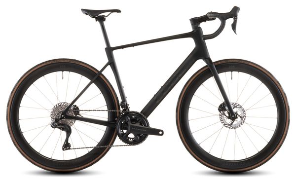 Cube Attain C:62 SLT Bicicleta Carretera Shimano Ultegra Di2 12S 700 mm Carbono Gris Negro 2026