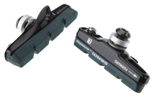 SRAM Coppia di freno pastiglie + supporto per Sram Red e ruote in lega