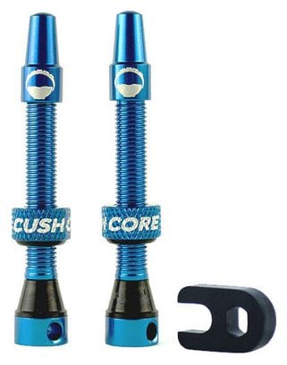 CushCore Tubeless Valves 44 mm Blue