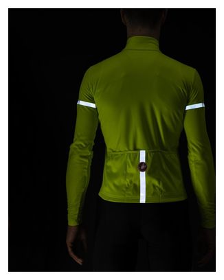 Maillot Castelli Fondo 2 lime Jaune/reflex