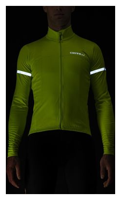 Maillot Castelli Fondo 2 lime Jaune/reflex