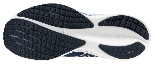 Chaussures Running Mizuno Wave Rider 29 Bleu/Jaune Homme