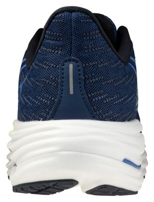 Chaussures Running Mizuno Wave Rider 29 Bleu/Jaune Homme