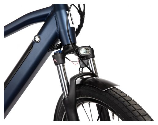 Bicyklet Raymond Electric City Bike Shimano Acera 9S 504 Wh 27.5'' Matt Night Blue