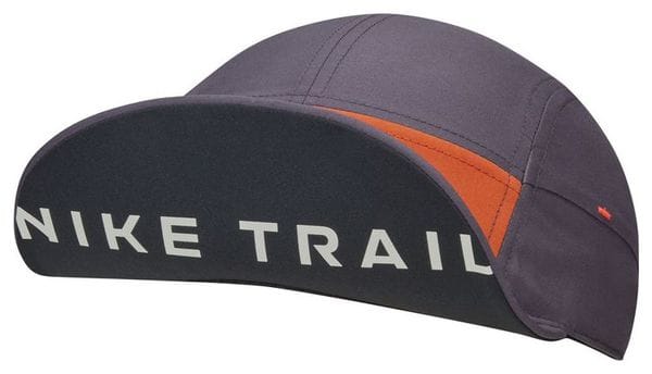 Nike Unisex Dri-Fit AW84 Trail Cap Gray Orange