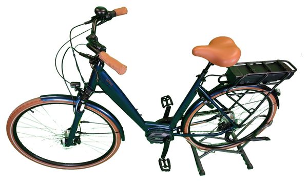 Produit reconditionné - Vélo électrique O2 Feel Vog City Boost 6.1 Bleu - Très bon état