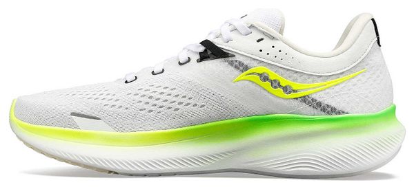 Running Shoes Saucony Ride 16 White Green