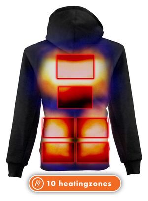 Veste Chauffante Femmes - Dual-Heating Noir