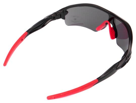 Coppia di occhiali Neatt neri e rossi - 4 schermi