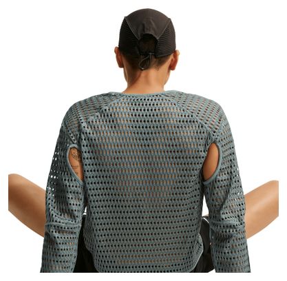 T-Shirt Running Nike Radical AirFlow Gris Homme