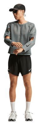 T-Shirt Running Nike Radical AirFlow Gris Homme