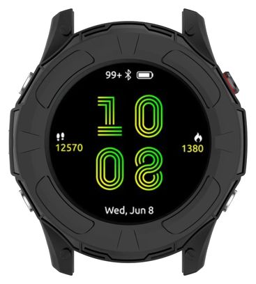 Cover di protezione TPU per Garmin Forerunner 265 – Nero (TPU morbido)