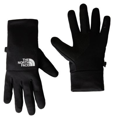 Lange Handschuhe von The North Face, Modell Etip, schwarz/weiß