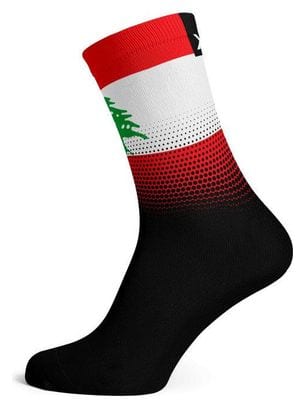 Paire de Chaussettes - Lebanon Black Flag Socks - Liban