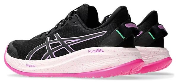 Asics Gel-Cumulus 26 Lite-Show Schwarz/Pink Damen Laufschuhe