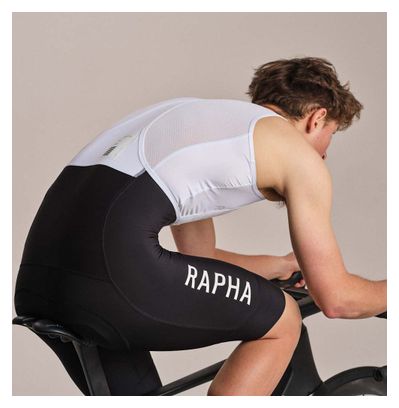 Cuissard Court à Bretelles Rapha Pro Team Training II Noir/Blanc Homme