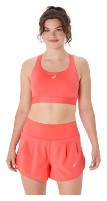 Brassière Asics Road Compression Corail Femme