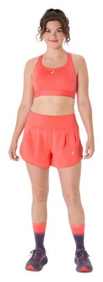 Brassière Asics Road Compression Corail Femme