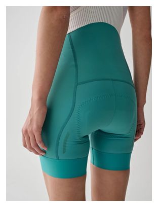Cuissard Court Femme Maap Team Evo Cargo Turquoise/Blanc