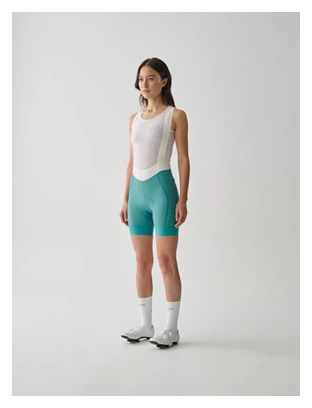 Cuissard Court Femme Maap Team Evo Cargo Turquoise/Blanc
