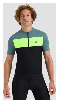 Maillot Manches Courtes Vélo Rogelli Core Block Homme