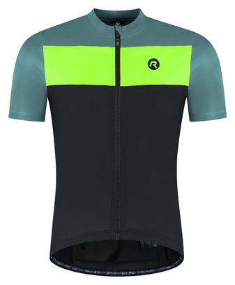 Maillot Manches Courtes Vélo Rogelli Core Block Homme