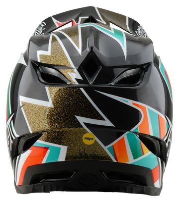 Casque Intégral Troy Lee Designs D4 Carbon Mips Noir/Or