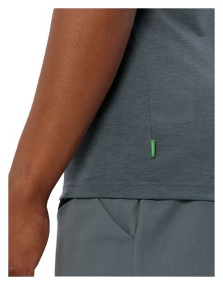 Technisch T-shirt heren Vaude Sveit Blauw/Grijs
