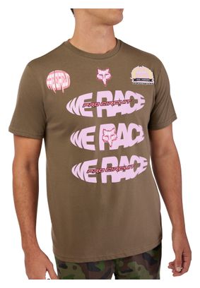 Camiseta Fox Pro Circuit Caqui