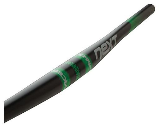 Manubrio Race Face Flat Next Carbon 31.8mm 720mm Nero / Verde