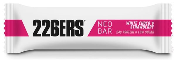 Barre protéinée 226ERS Neo Bar Chocolat Blanc/Fraise 50g