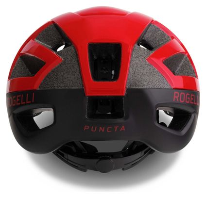 Casque Velo Rogelli Puncta - Unisexe - Rouge/Noir