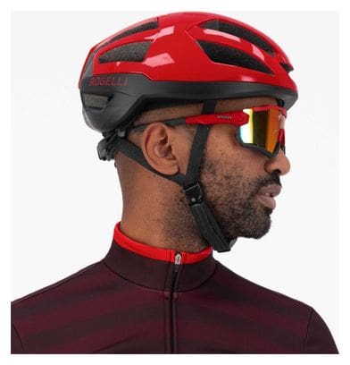 Casque Velo Rogelli Puncta - Unisexe - Rouge/Noir